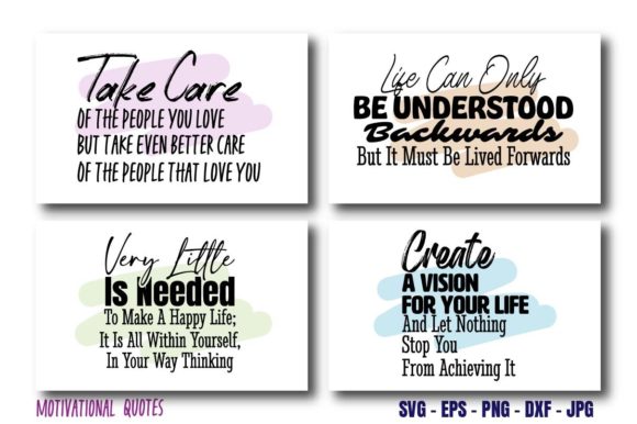 Download Motivation Quotes Lettering Bundle - Quotes Collection