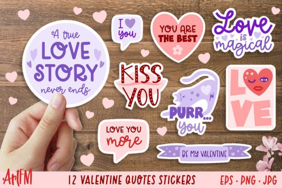 Download Valentine's Day Quotes Sticker Pack - Quotes Collection