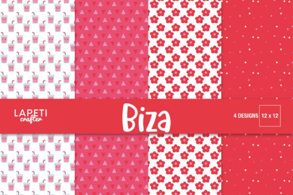 Download Cute Kids Scrapbook Paper for Summer - Paper Collection