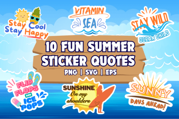 Download Fun Summer Sticker Quotes - Quotes Collection
