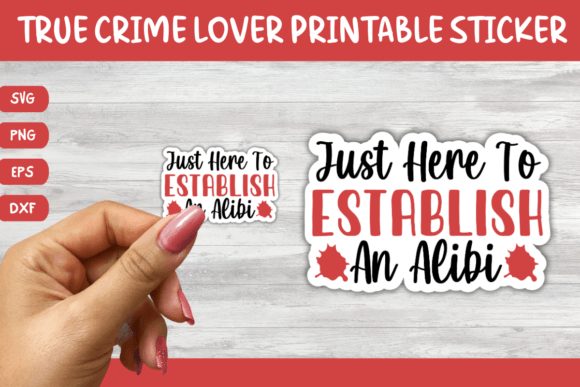 Download Printable True Crime Quotes Sticker 4 - Quotes Collection