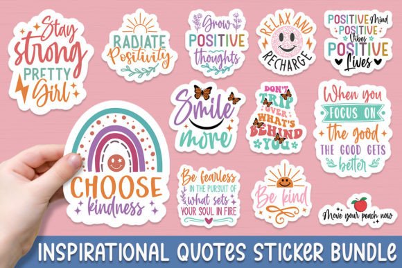 Download Inspirational Quotes Sticker Bundle - Quotes Collection