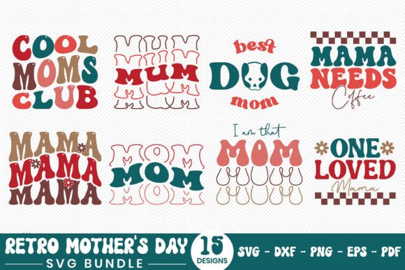 Download Retro Mother's Day SVG Bundle - Svg bundle Collection