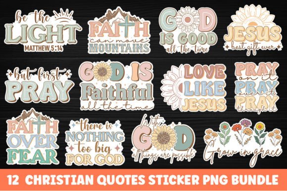 Download Christian Quotes Sticker Bundle - Quotes Collection