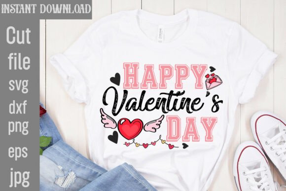 Download Happy Valentine’s Day SVG Cut File - Happy valentine Collection