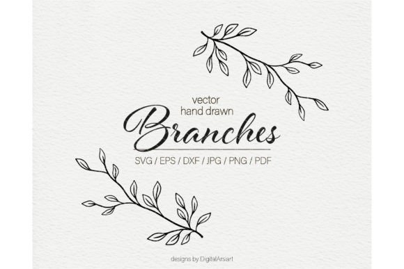 Download Branch Svg Vector Floral Svg File Leaves - Svg vector Collection